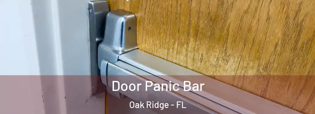 Door Panic Bar Oak Ridge - FL