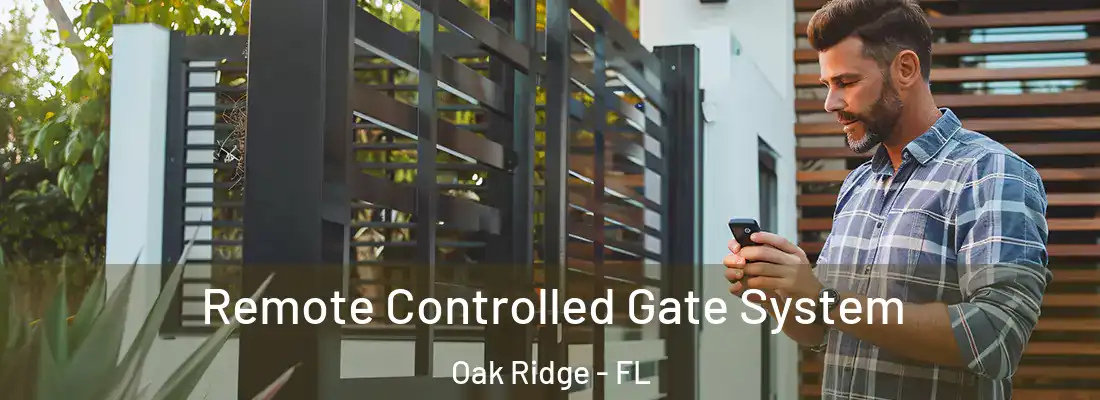 Remote Controlled Gate System Oak Ridge - FL