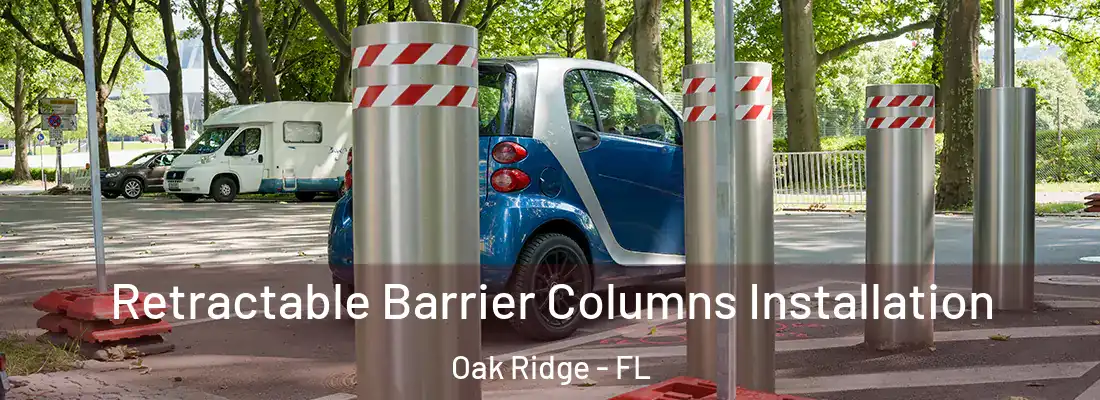 Retractable Barrier Columns Installation Oak Ridge - FL