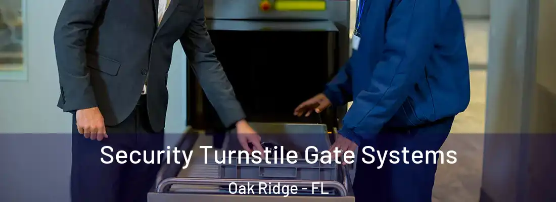 Security Turnstile Gate Systems Oak Ridge - FL